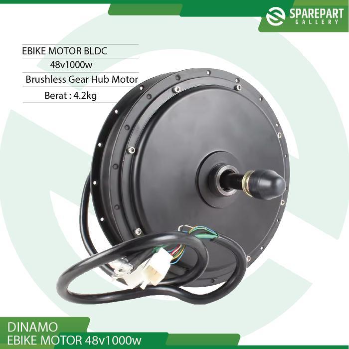 Terlariss Ebike dinamo bldc 48v1000w brushless gear hub motor electrik bike