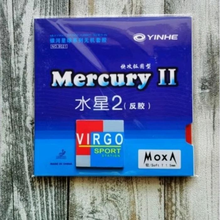 Yinhe Mercury ll spon tipis karet rubber bat bet pingpong tenis meja 100%ORIGINAL