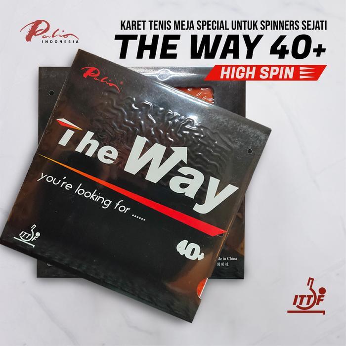 Karet Bat Tenis Meja Palio The Way 40+