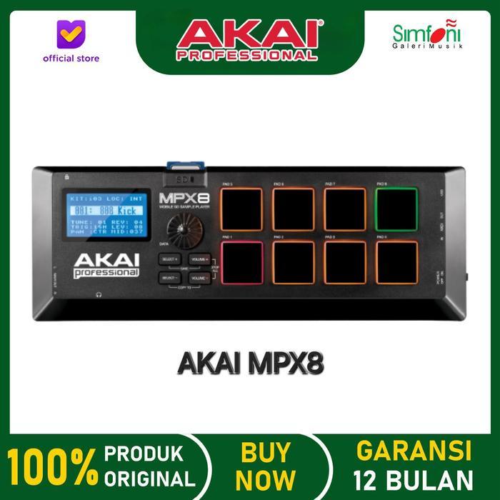PROMO AKAI MPX8 / MPX-8 Pad Controller
