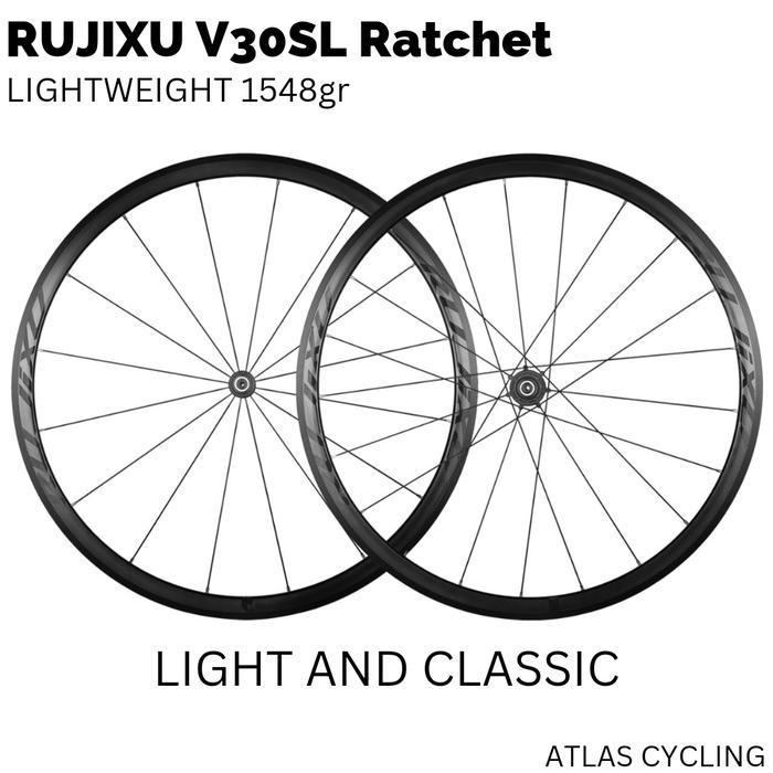 TERBARU RUJIXU WHEELSET 700C ROADBIKE RINGAN NOT MAVIC FULCRUM SUPERTEAM RING
