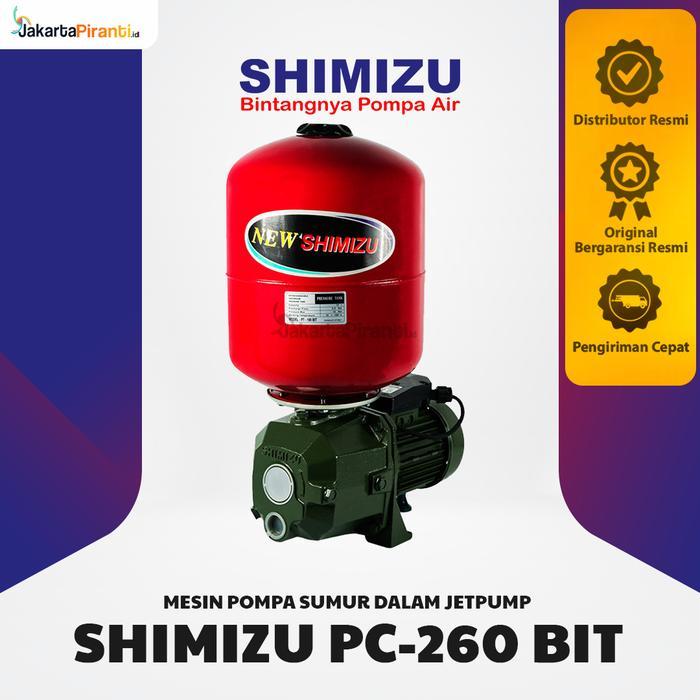 Mesin Pompa Air Jetpump Shimizu PC 260 BIT