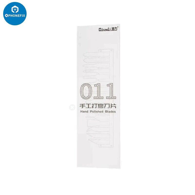 Qianli Knife Tools Kit 007 008 009 PU Glue Remover Motherboard BGA Repair Blade Pry Knife leaning