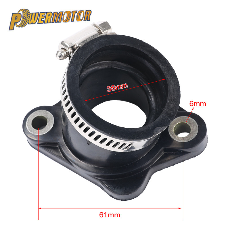 Carburetor Intake Pipe for Mikuni KOSO Am6 VM24 OKO PE28 30 32 34mm