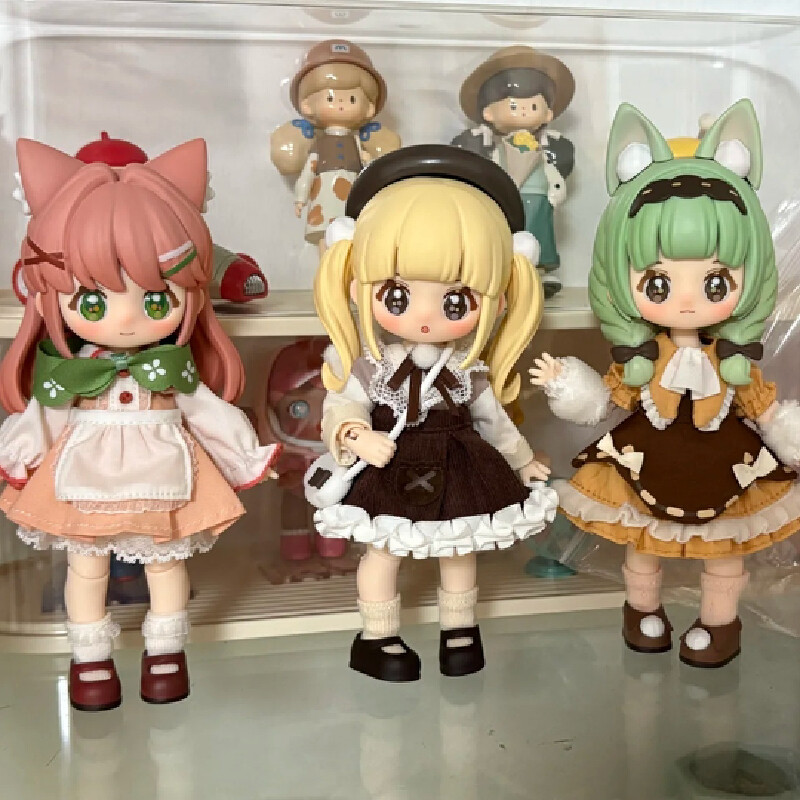 Authentic Nyzaii Dream Town Series 1/12 Ob11 Bjd Blind Box Movable Joint Mystery Box Kawaii Clothing