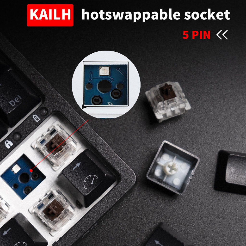 RK ROYAL KLUDGE RK84 75% RGB Triple e Mechanical Keyboard BT5.02.4GUSBC 84 Hot Swappable Bluetooth