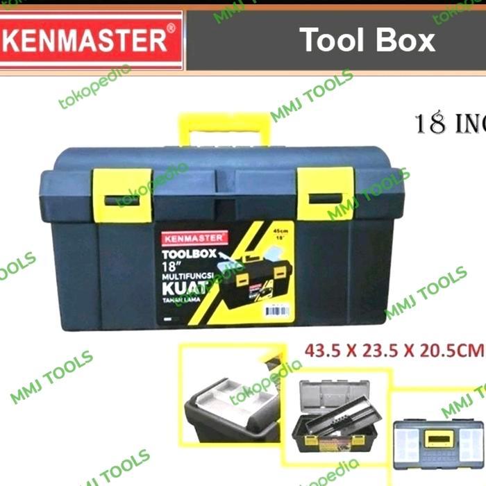 Tool Box Kenmaster 18" - Kenmaster Tool Box Jumbo 18" - Toolbox Kenmaster 18"