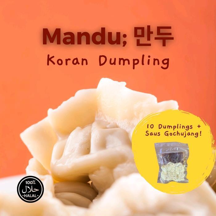 TERLARIS cemilan korea mandu / makanan halal / fresh Camilan Pedas Snack Food Instan Lezat Frozen