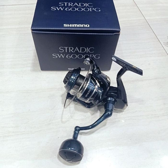 Promo Reel Shimano 2024 Stradic Sw 6000Pg Reel Spinning Jiging,Dasaran
