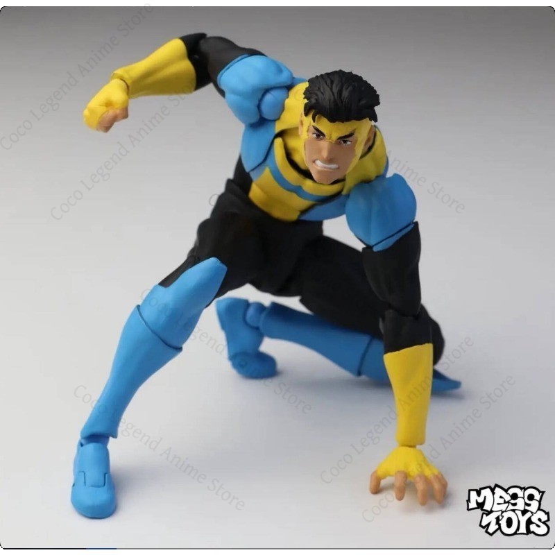 New MESS TOYS InvincibleYoung Hero Mark Ultimate SpiderMan Deadly Neighbor Articulated Action Figure