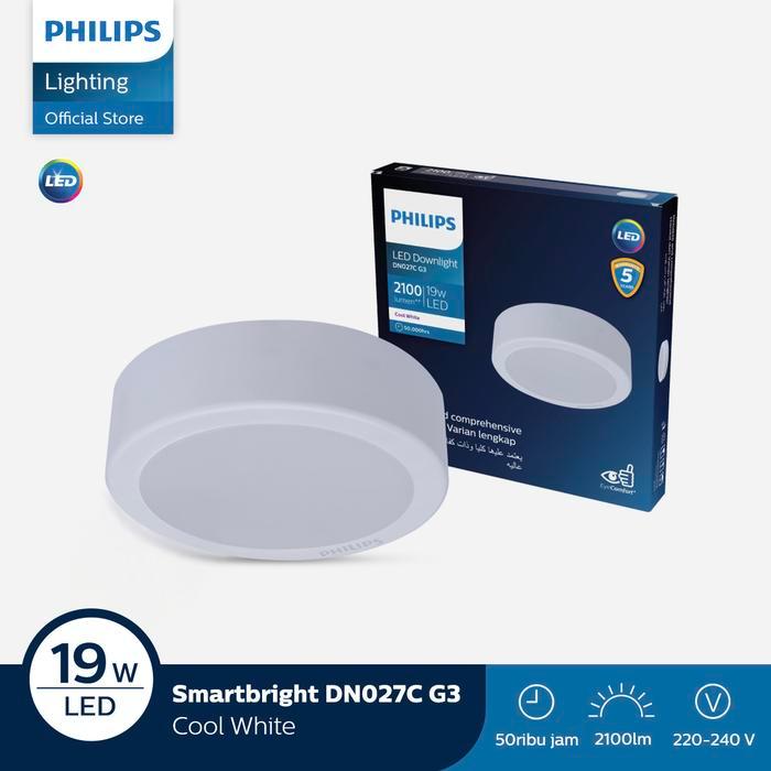 Philips Downlight Outbow DN027C D225 19W