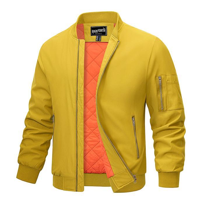 Backforth - Jaket Bomber Vintage Basic - Reborn Store - Outerwear Taslan Rzn Quilting Padding Polos