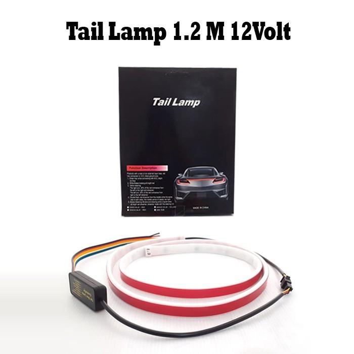 Lampu LED Strip Bagasi 120 CM / 1.2 M 12V Tail Lamp Mobil TailLamp RGB RAINBOW 12 VOLT