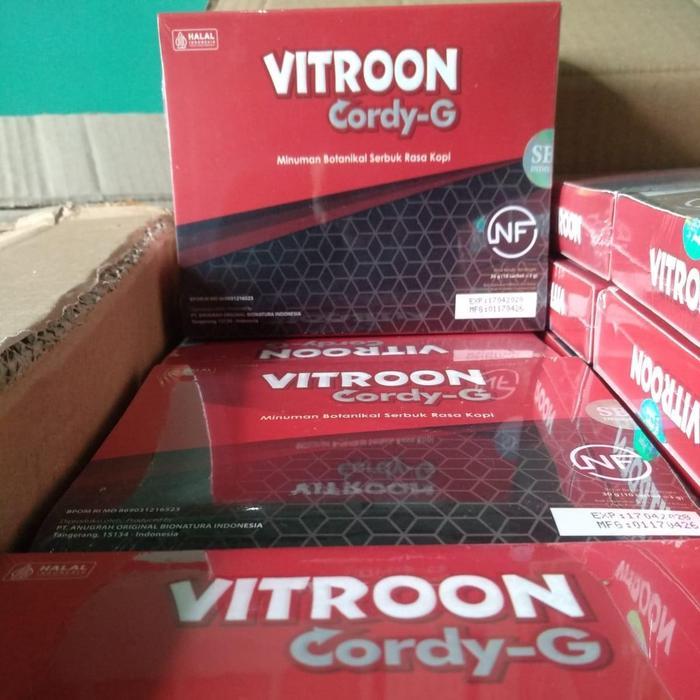 Vitroon Cordy-G (Minuman Serbuk Berperisa Kopi) isi 10sachet