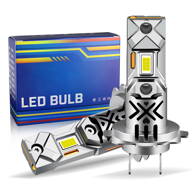 2PCS CANbus For Ford Galaxy 2001 2002 2003 2004-2007 LED Headlights H7 Low Beam Bulbs 20000LM White