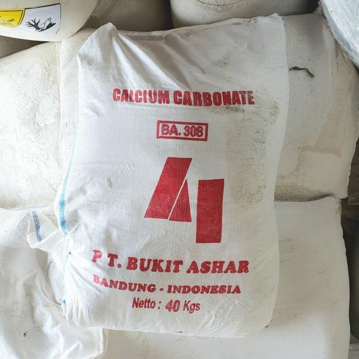 Kalsium Karbonat / Calcium Carbonate / Caco3 Mesh 800 - 40 Kg #Gratisongkir