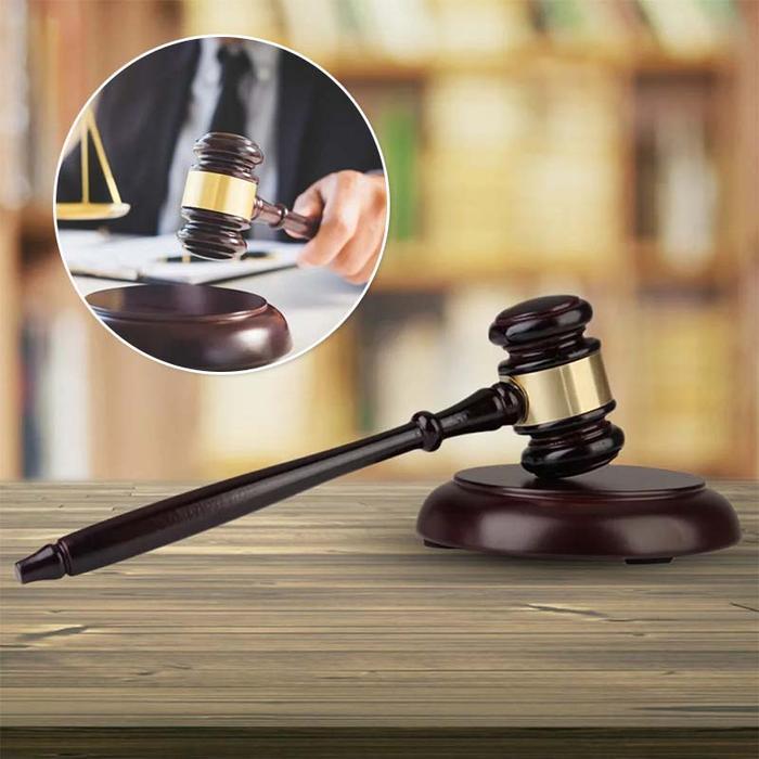 Palu Hakim Set Sidang Palu Persidangan Palu Sidang Kayu +Tatakan/Dudukan