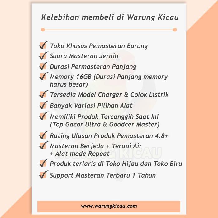 READY Masteran Burung Kicau Suara Burung Isian Jernih Meriah