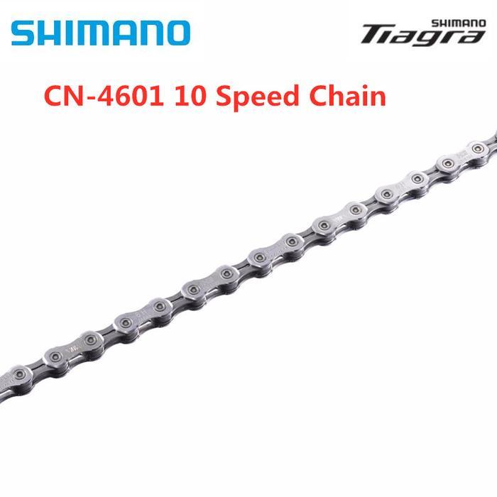 Nonanisa.Shpe- Rantai Original Shimano Tiagra 10 Speed Cn-4601 10S Half Hollow