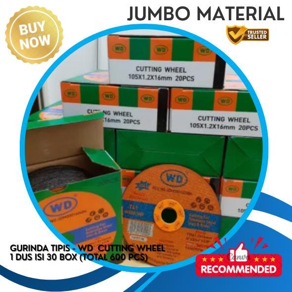 Batu Gurinda WD Batu Gerinda WD Batu Potong WD Batu Gerinda WD 4" WD Cutting Wheel 4" inch - Mata