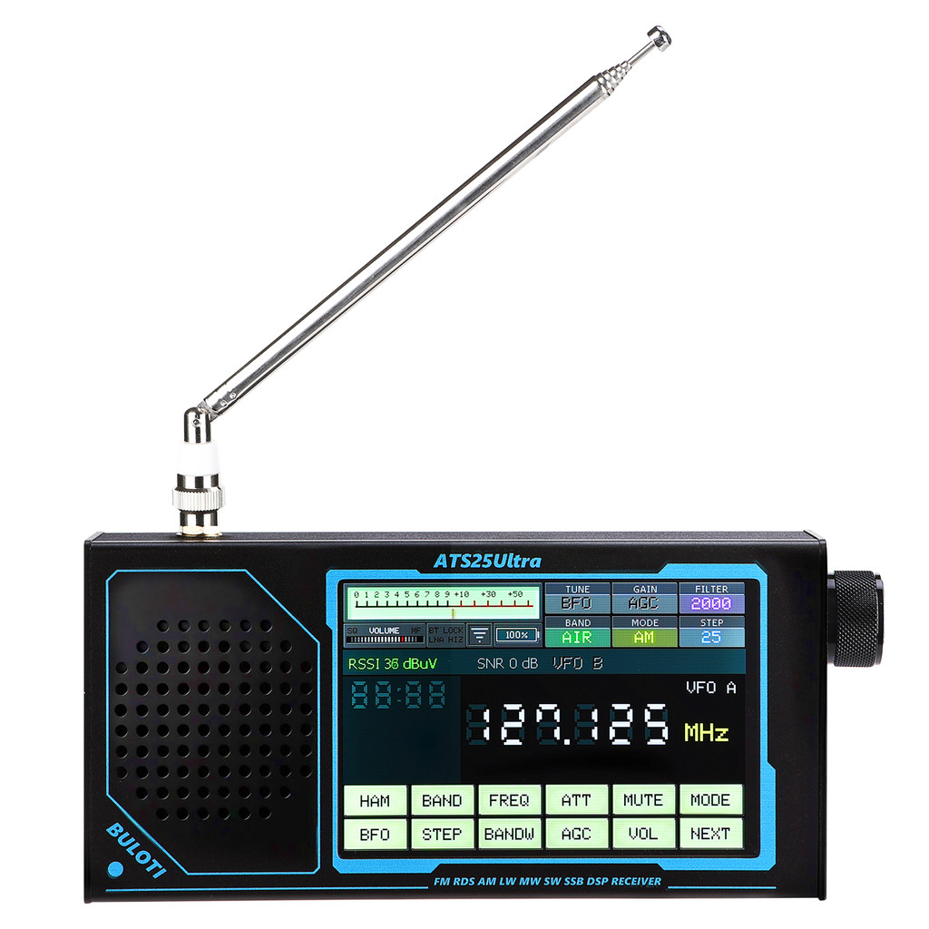 2026 ATS25 Ultra FM SW SSB MW LW AIR SDR Receiver Aviation Band Receiver Bluetooth Reception Receive
