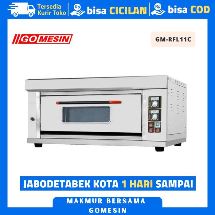 Oven Gas Deck 1 Deck 1 Tray Gomesin Gm-Rfl11c Oven Gas 1 Deck 1 Tray - OVEN