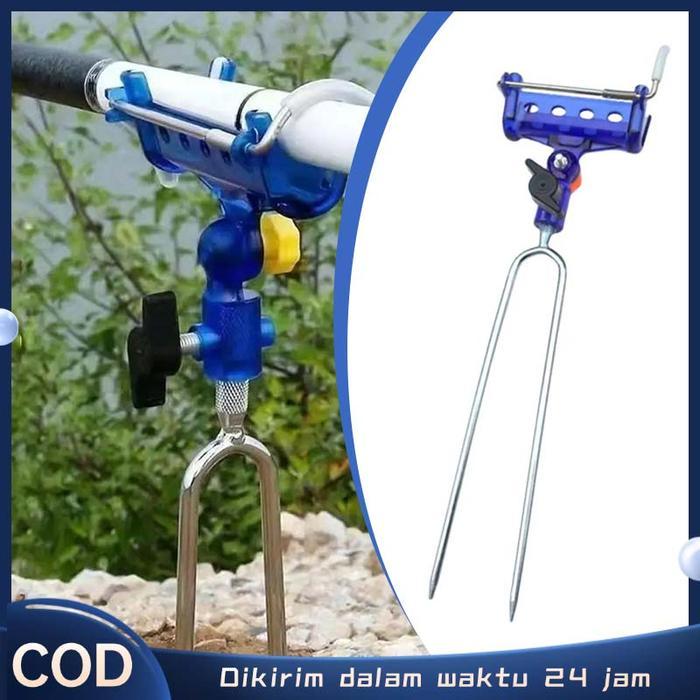 Cagak Joran Pancing Adjustable 360 Stand Joran Pancing Dudukan Pancing Joran Dudukan Cagak Joran