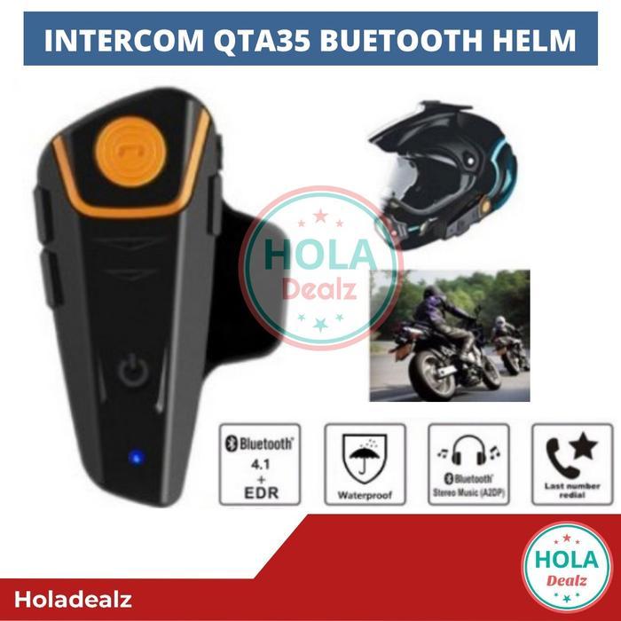 TERMURAH QTA35 BUETOOTH HELM SET ALTERNATIF INTERCOM QTA35 HELMET GINAL READY STOCK