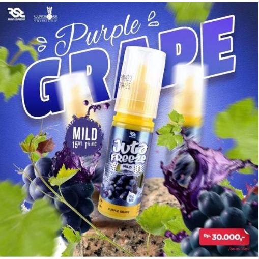Promo Juta Freeze Mild Purple Grape Salt 15Ml 1% Premium