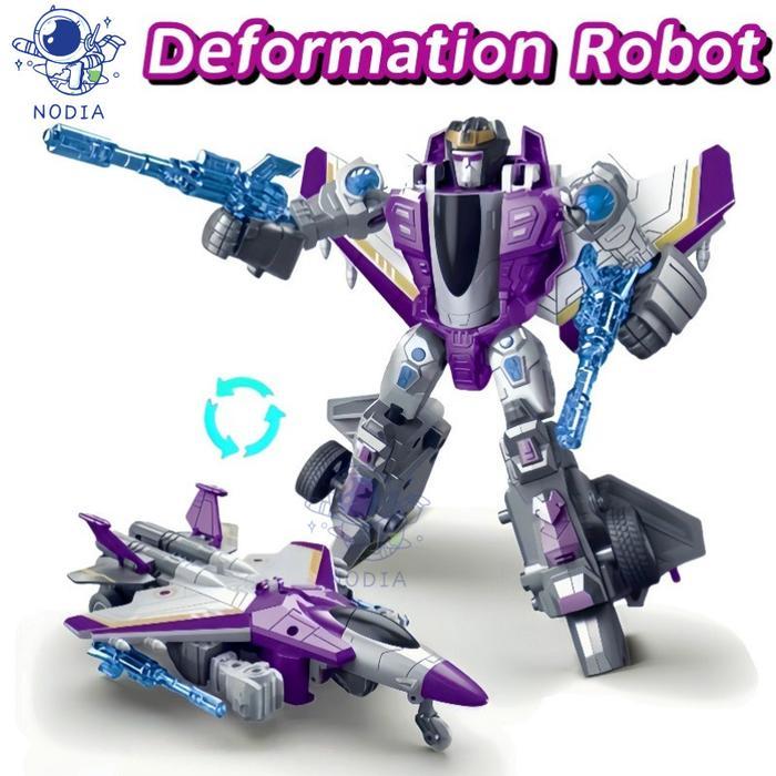 NODIA Mainan Mobil Robot Deformation / Mainan Robot Mobil / Pengemudi Truk / Robot Deformasi /