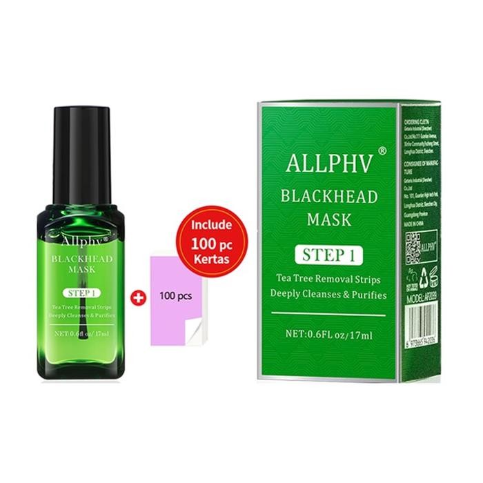 New BPOMMasker KomedoAllphv Blackhead Remover Mask Step1+ 100 Free Paper Masker komedo
