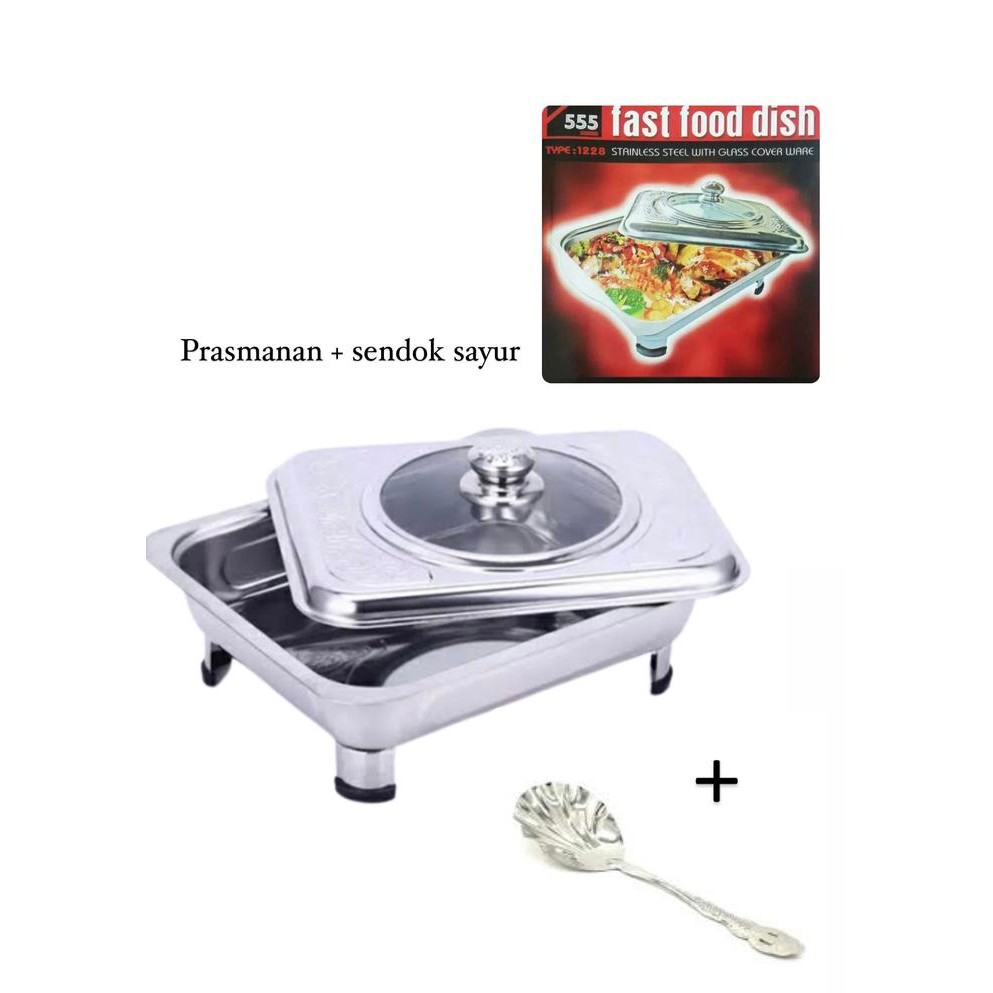 (Good) Prasmanan set / fast Food dish 1 pc + sendok sayur