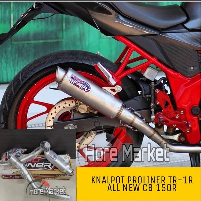 Knalpot Proliner All New Cb 150 Led Street Fire Cb 150R Tr1R Short 100% Original