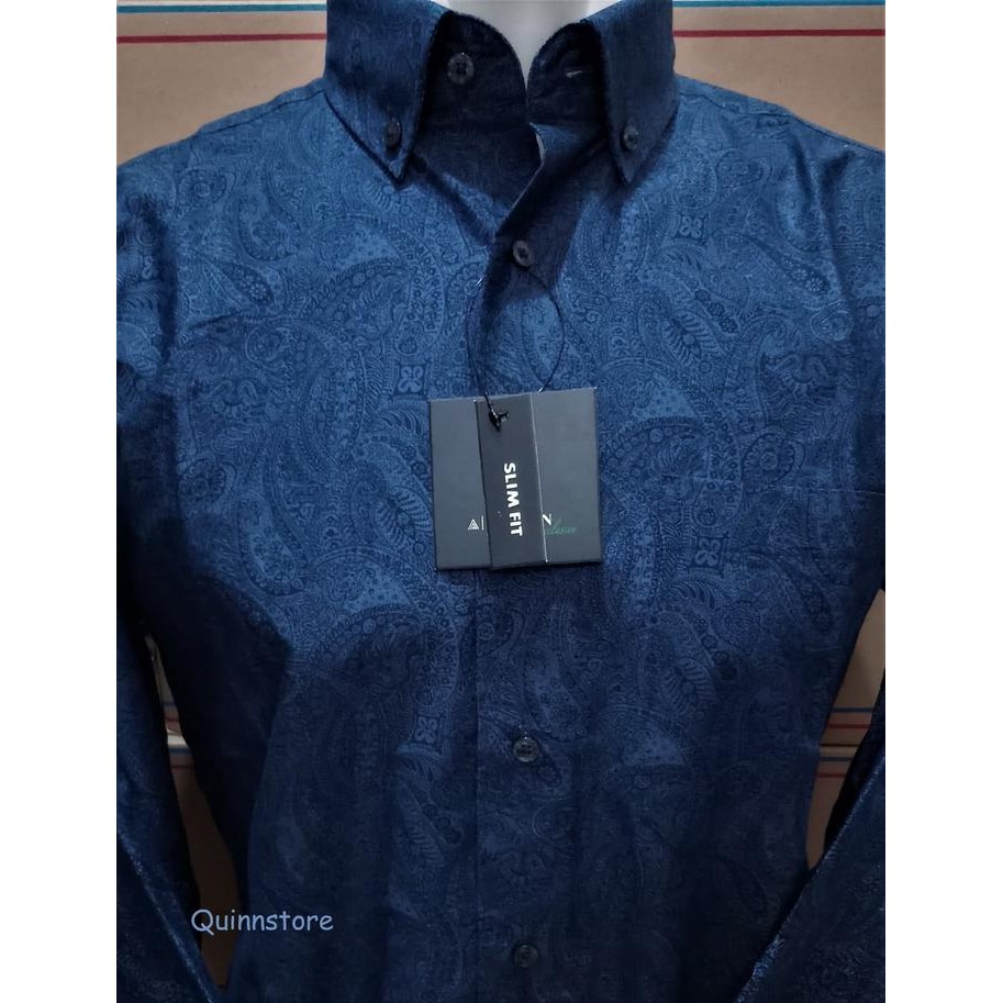 Alisan Kemeja Semi Batik Printing Motif Gradasi