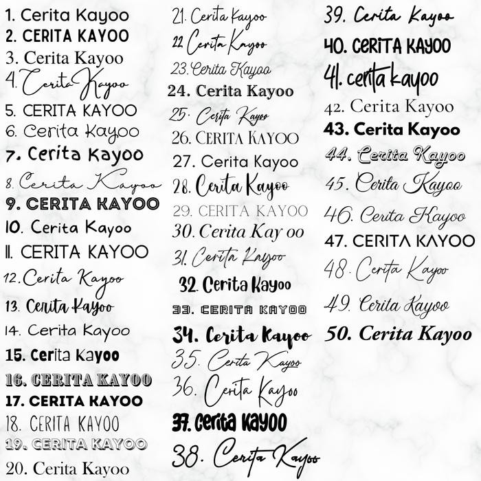 SALE Papan Nama Dada Magnet Logo Name Tag Logo Kayu Pin Tag Nama Cafe