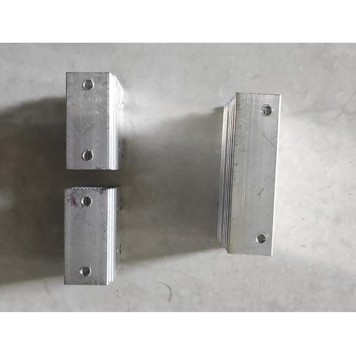 TERPERCAYA 3 PCS alumunium tinggi 30mm untuk pcb INVERTER PURE SINE WAVE 10x10cm