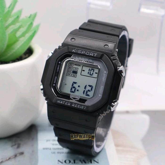 JAM TANGAN ANAK LASIKA 7124 DIGITAL SEGI ORIGINAL 7124