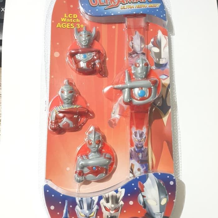 Jam Tangan Kepala Ganti Ultramen / Jam Tangan Ultraman / Jam Anak