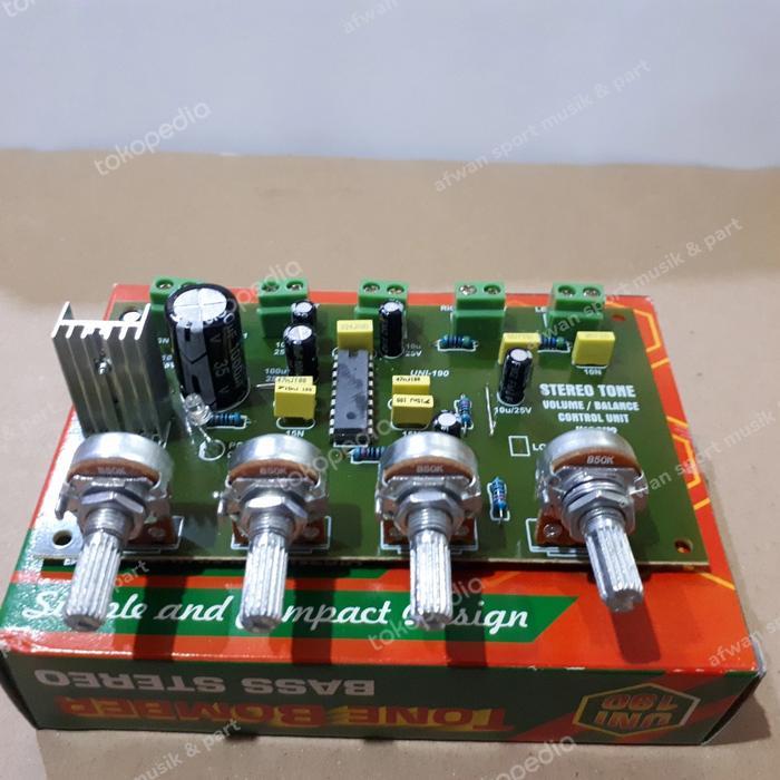 Terlaris Kit Tone Control Hifi Stereo Tone Bomber Un 190 SALE