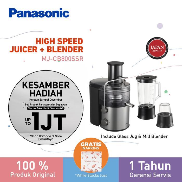 Panasonic Mj-Cb800Ssr Blender [2 L]