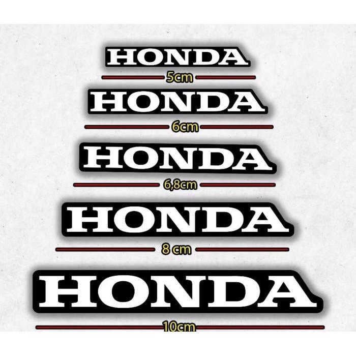 sticker stiker motor logo honda ahm import big size cocok untuk segala jenis bidang motor cvt body