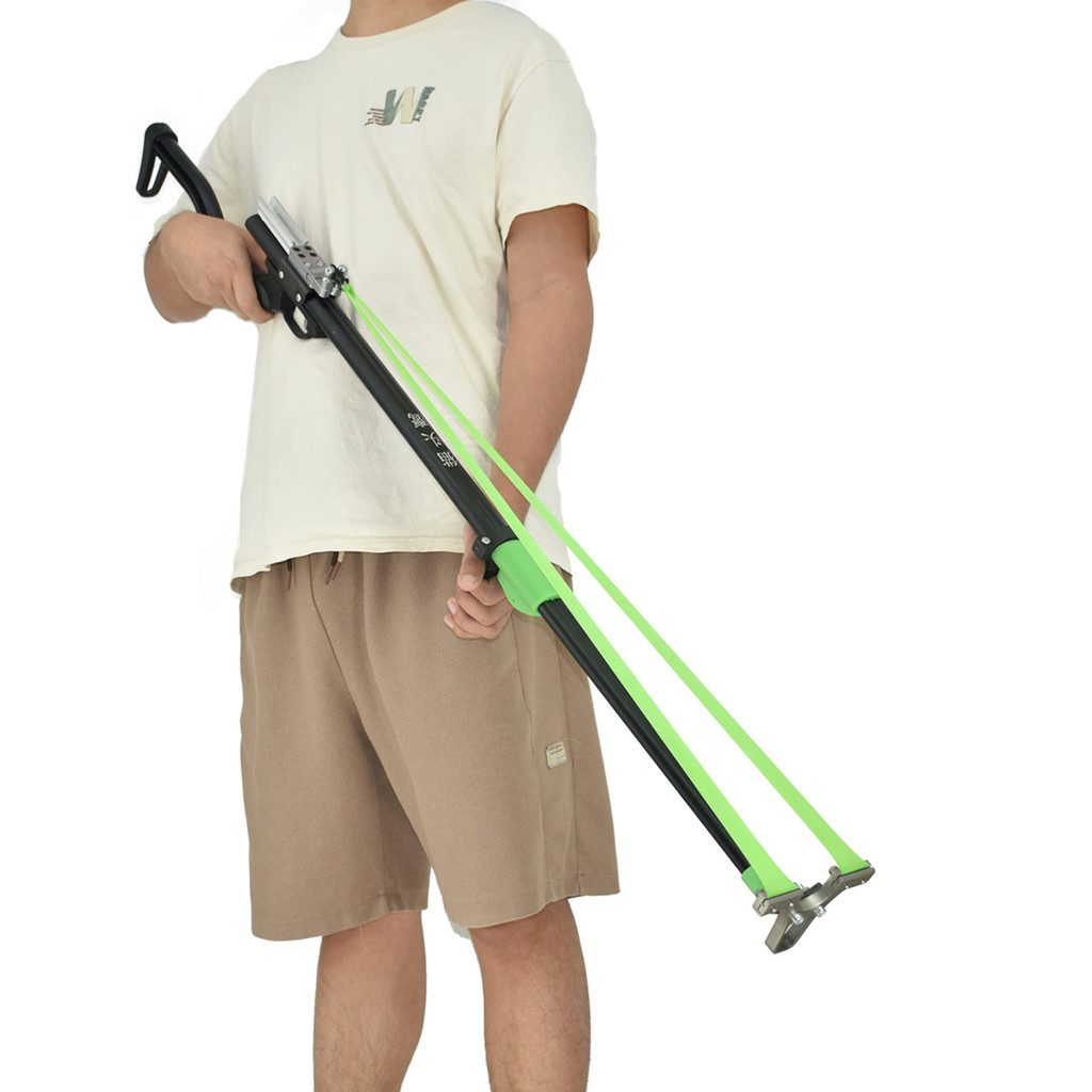 Wolf King Hunting Slingshot Rifle, Precision Shooting, Retractable, Folding Catapult, Powerful