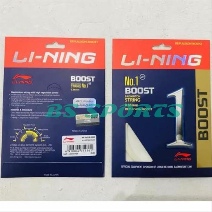 Senar Raket Badminton Lining No 1 Boost Asli Ori Original Original