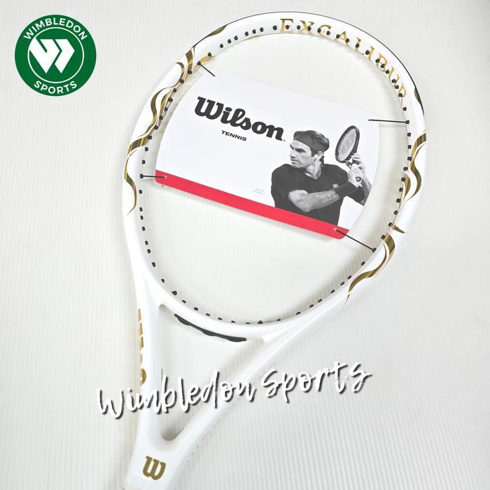 NEW Raket Wilson EXCALIBUR WHITE GOLD LIMITED EDITION / EXCALIBUR WHITE 115 WILSON RACKET Best