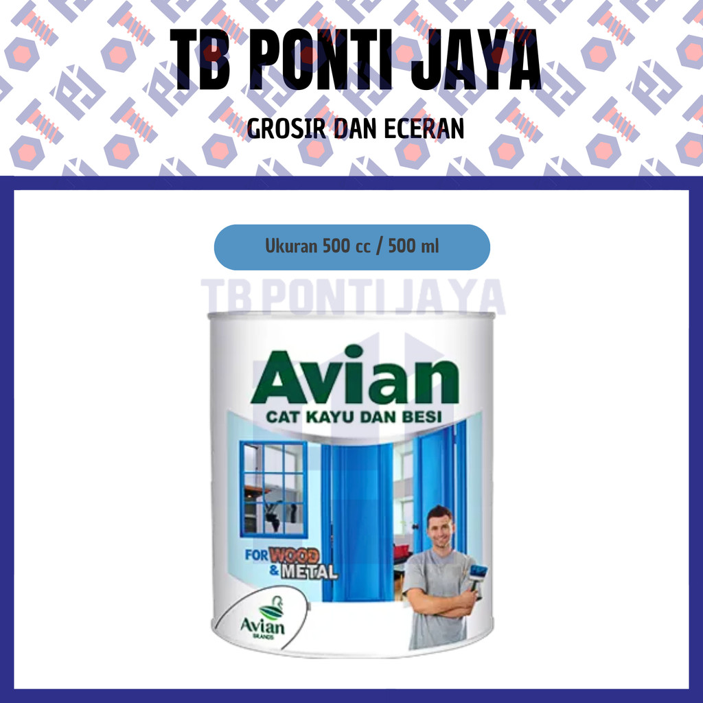 AVIAN SY Cat Kayu & Besi 500 CC