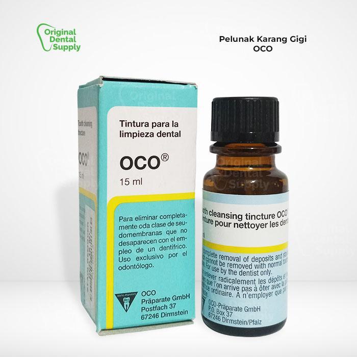 58x7- Pelunak Karang Gigi Oco Cairan Pelunak Karang Gigi