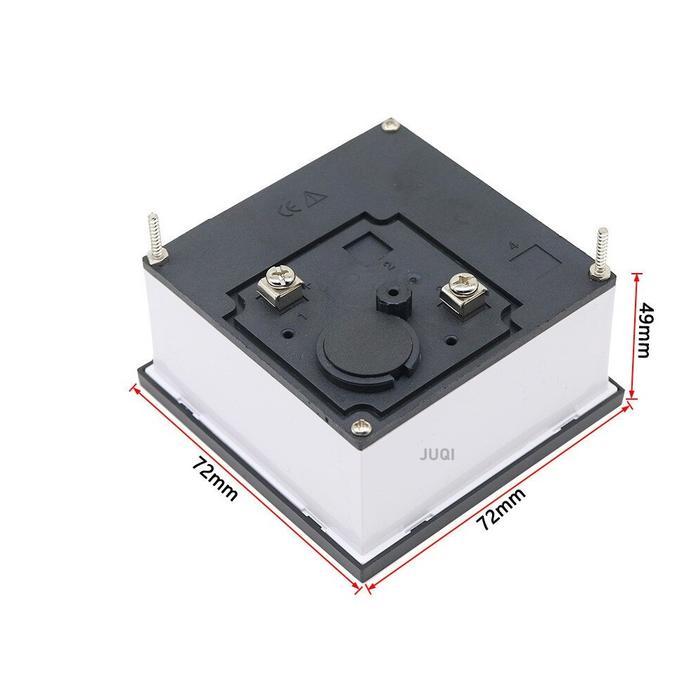 Frequency Meter Analog 45-65Hz-Hz Meter Panel 72X72 Untuk Industri Listrik Dan Pengukuran Frekuensi