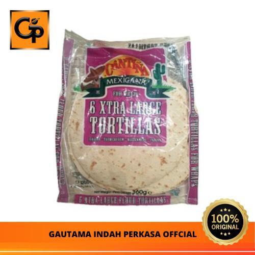 vov6- Kulit Kebab Cantina Mexicana Flour Tortillas Isi 6Pcs Uk 23Cm