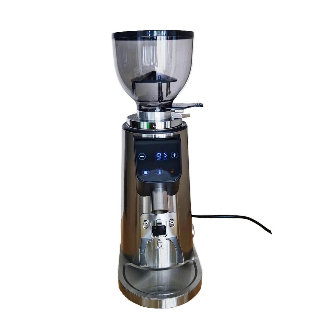 Grinder GUSTINO BRAVIO Mesin Penggiling Kopi Modern Stainless Steel FREE 1 Hopper