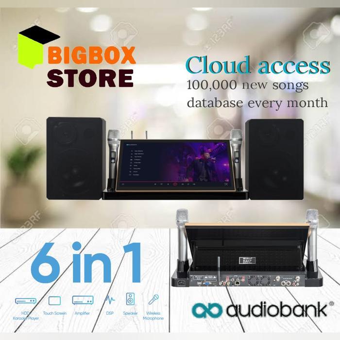 Audiobank Kaio Karaoke All In One Player Microphone Wireless